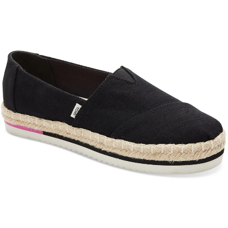 Flats in green neighborhood-Toms Womens Alpargata Closed Toe Slip On Espadrilles