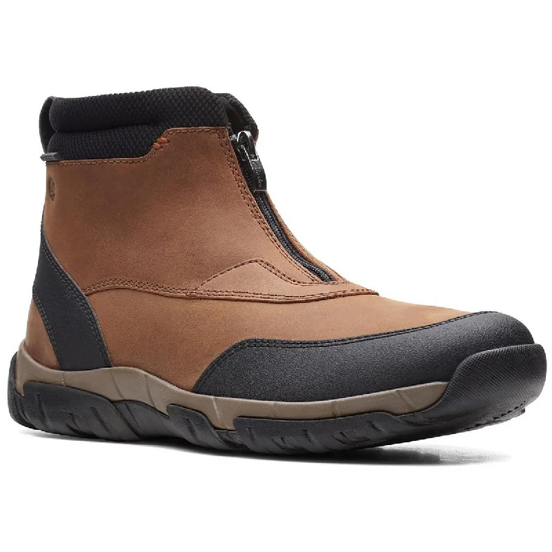 sandals with traction straps-Do boots match culottes-Clarks Mens Groove Zip ll Leather Ankle Hiking Boots