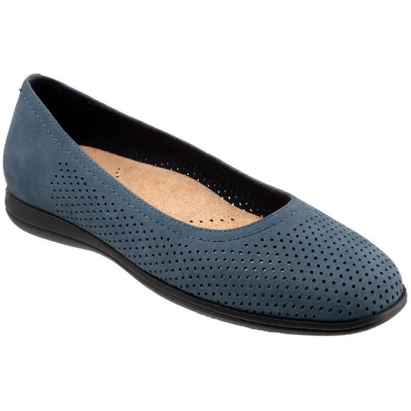 Flats in central community-Trotters Womens Darcey Leather Slip On Flats