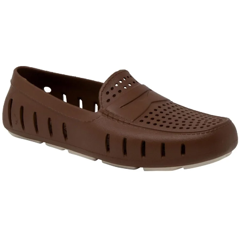 Loafers for cool nights-Floafers Mens Country Club Driver Slip On Lightweight Loafers