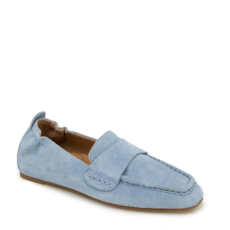 Loafers for fall evenings-Gentle Souls by Kenneth Cole Womens Sophie Leather Slip On Loafers