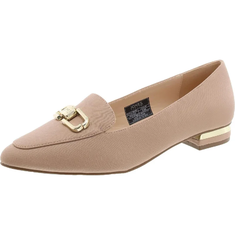 Loafers with bold strolls-Jones New York Womens Quilsee Slip-On Pointed Toe Loafers