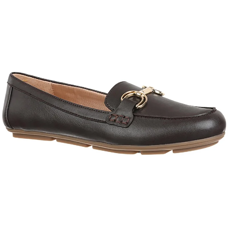 Loafers with unique style-LifeStride Womens Riviera Bit Slip On Round Toe Loafers