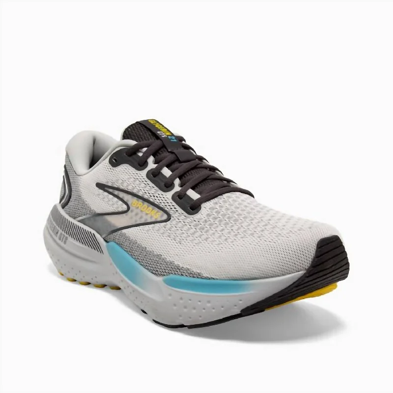 running shoes with firm midsole-Men' S Glycerin V21 Running Shoes In Grey