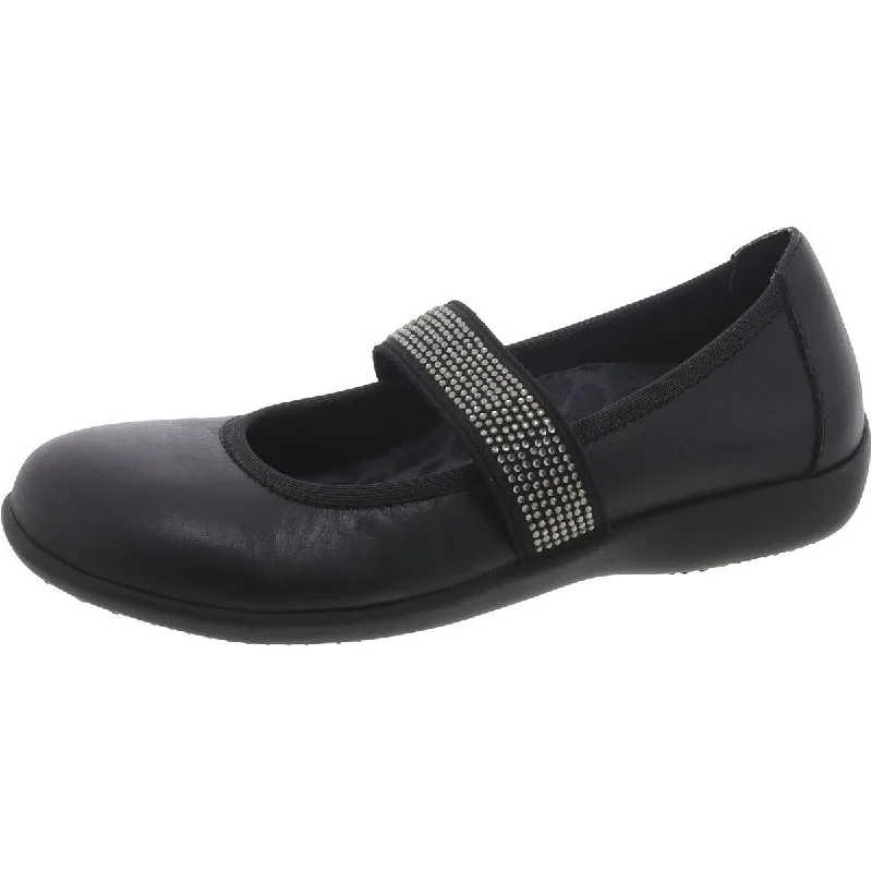 Flats with high-end charm-Vionic Womens Fern Padded Insole Embellished Ballet Flats