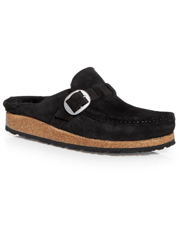 running shoes for sandy dunes-Buckley Womens Suede Slip On Mules