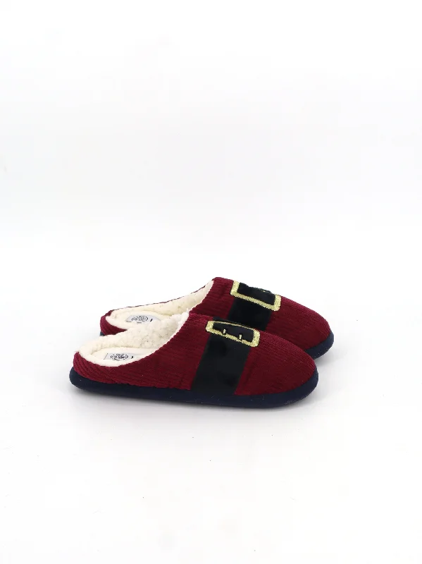 running shoes with textured sole-Men's Textured Slippers,Burgundy