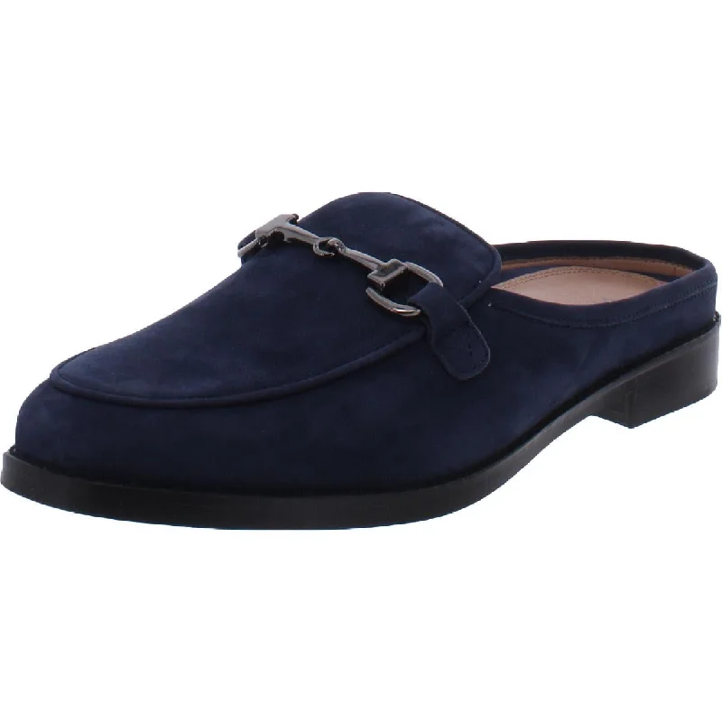 Flats with low maintenance-Vionic Womens Salie Nubuck SS Mules