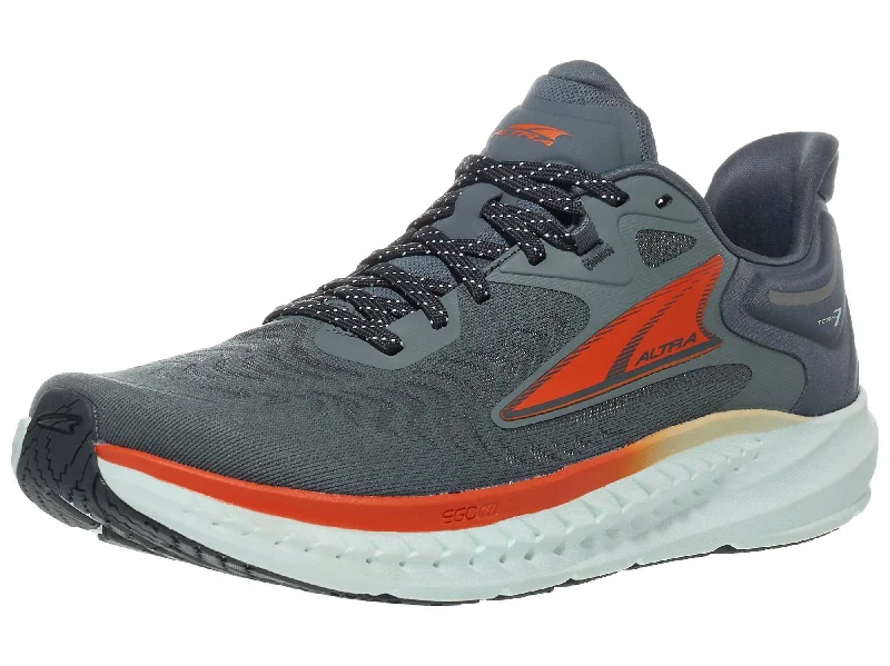 running shoes with firm support-Men's Torin 7 Running Shoes In Dark Grey