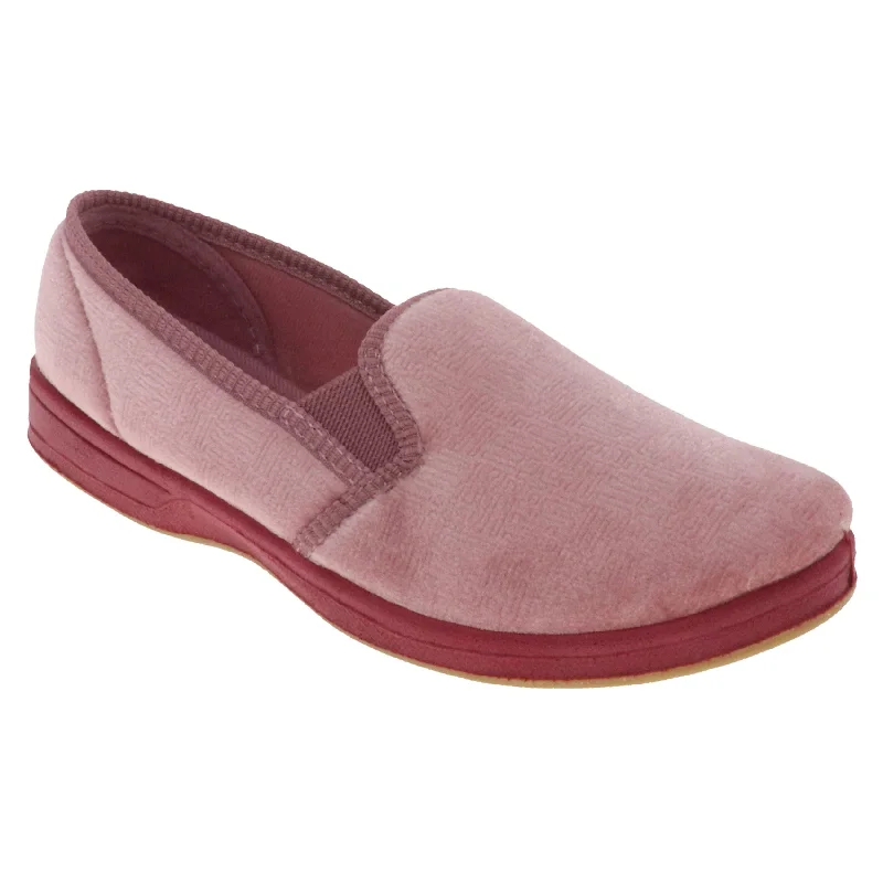 running shoes for hot climates-Debbie Slipper - Dusty Rose