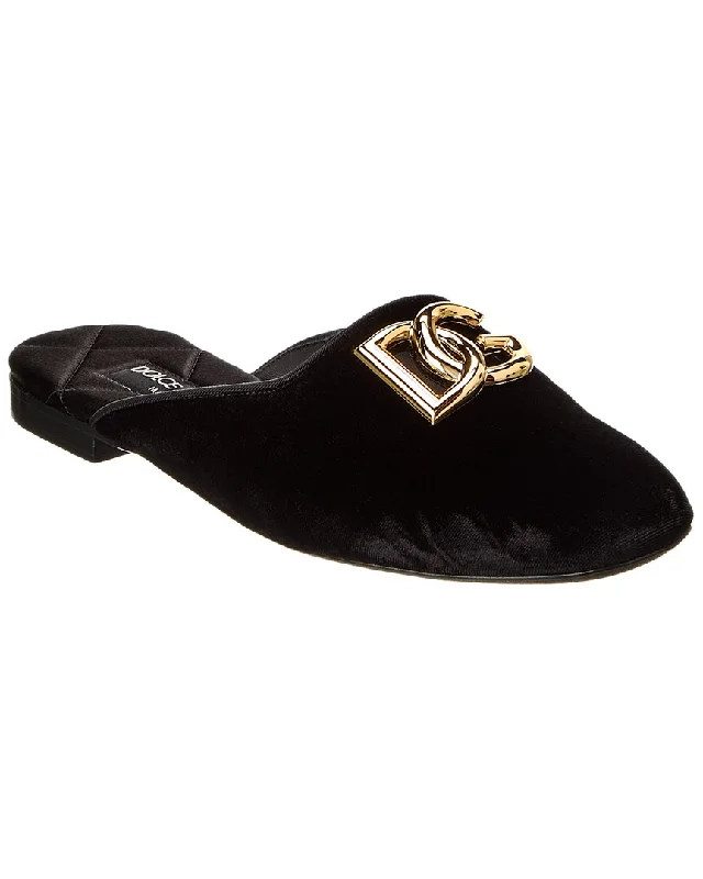 running shoes for fun runs-Dolce & Gabbana Velvet Mule