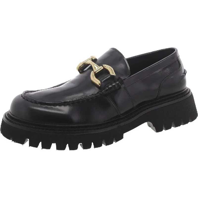 Loafers for everyday wear-Steve Madden Mens Zylo Leather Bit Loafers