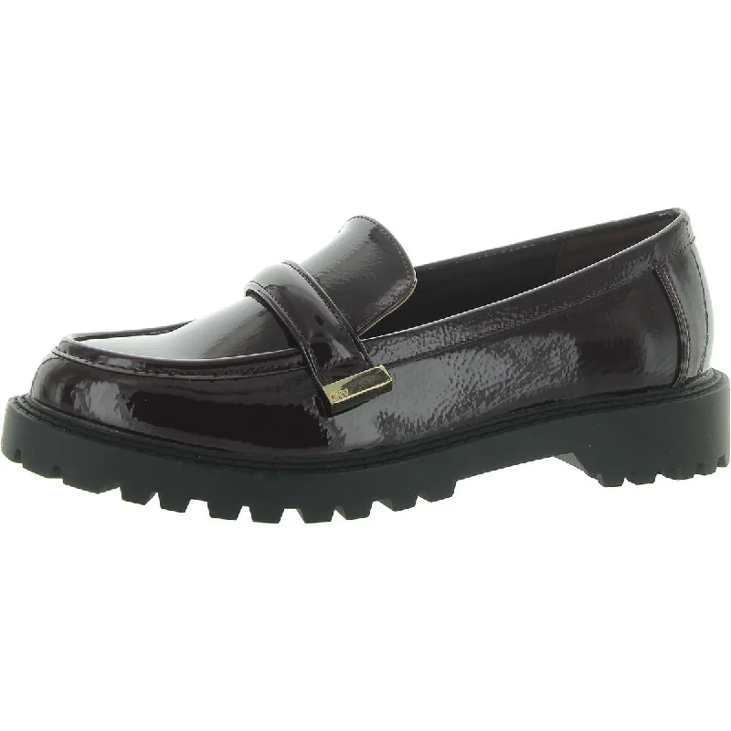 Loafers with eco strolls-Jones New York Womens Primad Slip On Lug Sole Loafers