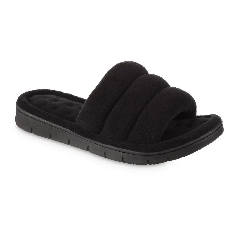 running shoes for occasional jogs-Women's Recycled Aster Slide Slipper In Black