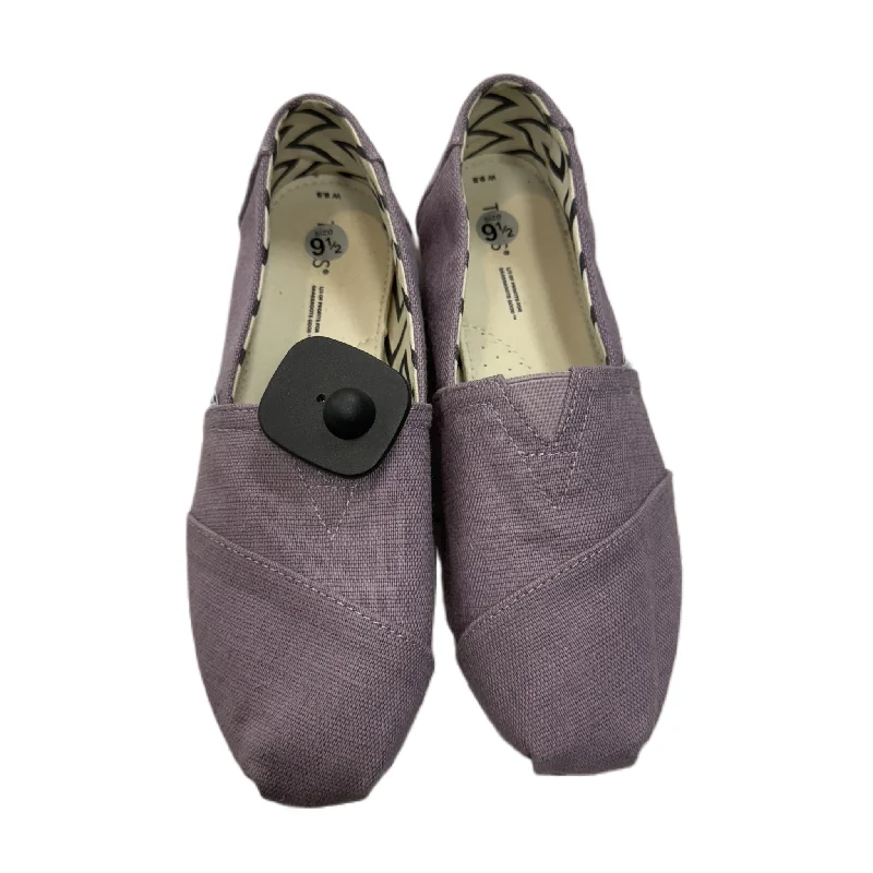 Flats to rent-Shoes Flats By Toms In Purple, Size: 9.5