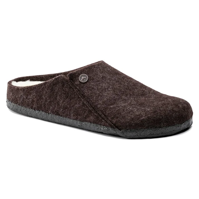 running shoes with high traction-Mens Birkenstock Zermatt Slipper Mocha