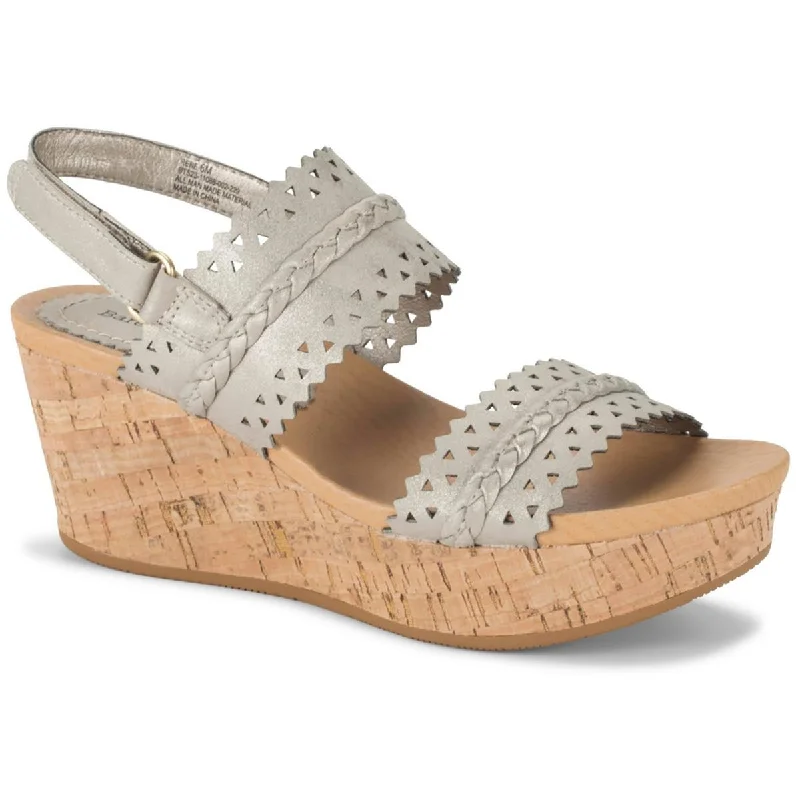 Baretraps Womens Rene Cork Platform Wedge Sandals