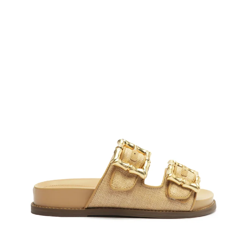 Flats with spacious interiors-Enola Sporty Sandal