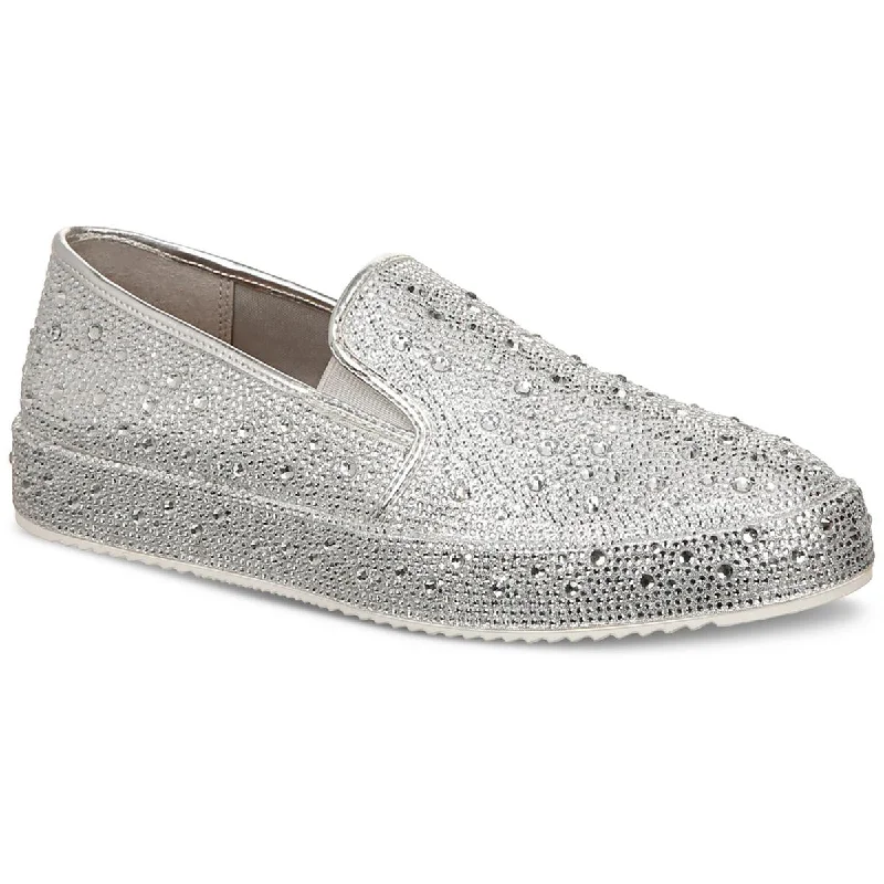 Loafers with reliable design-INC Womens Lenna Rhinestone Slip On Loafers