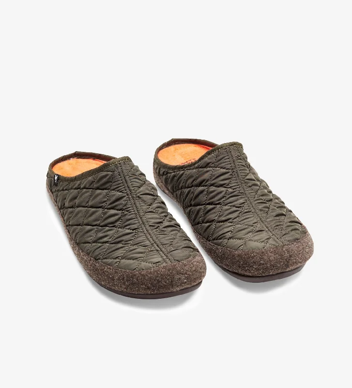 running shoes for elderly walkers-Super soft quilted mule slippers