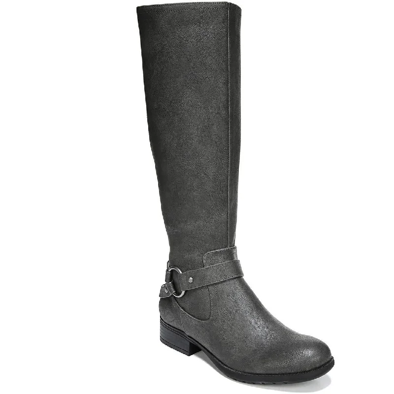 sandals with heavy support-Are boots good for brunches-LifeStride Womens Felicity Faux Leather Knee-High Boots