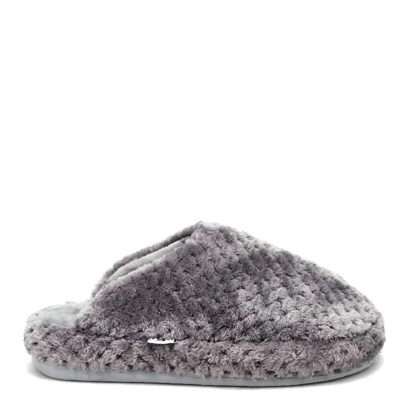 running shoes for slow wear-Women's Unwind Slipper In Dark Grey