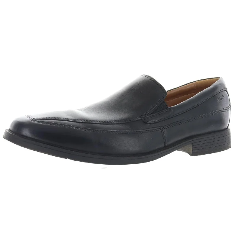 Loafers for urban trends-Clarks Men's Tilden Free Leather Ortholite Formal Slip On Loafers