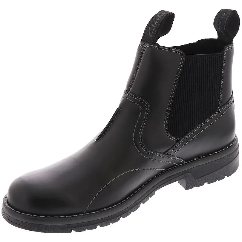 sandals for sunny days-Do boots suit casual dresses-Clarks Mens Morris Easy Leather aNKL Chelsea Boots