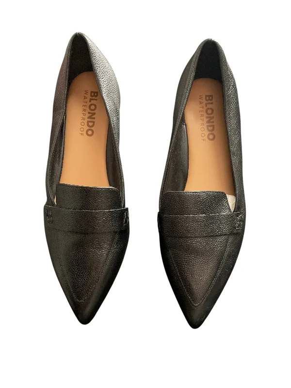 Flats with custom interiors-Shoes Flats By Blondo In Black, Size: 7.5