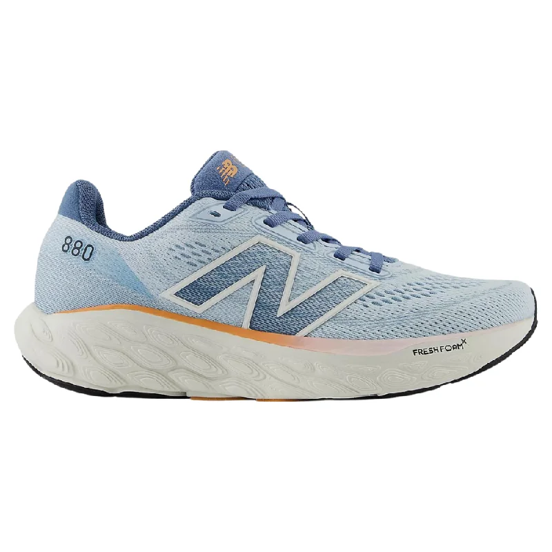 lightweight running shoes for women-New Balance Fresh Foam X 880v14 Quarry Blue/Sea Salt/Heron Blue Running Shoe (Women's)