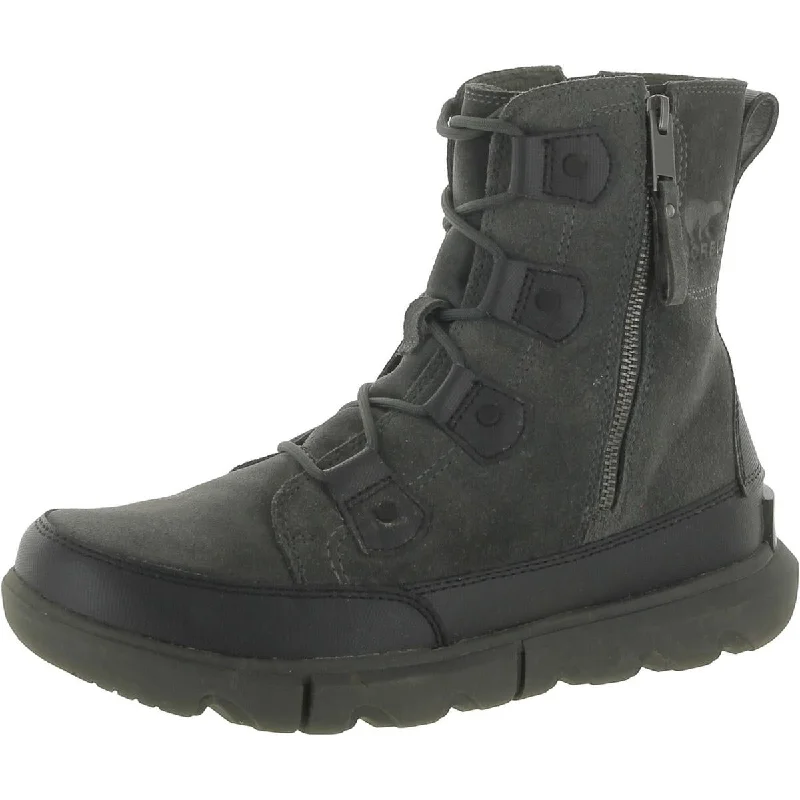 sandals for short steps-Where to buy smooth boots-Sorel Mens Explorer Suede Lace-Up Hiking Boots