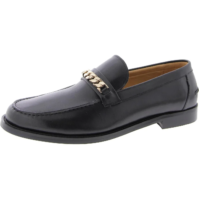 Loafers for evening design-Steve Madden Mens Wallace-C Leather Bit Loafers