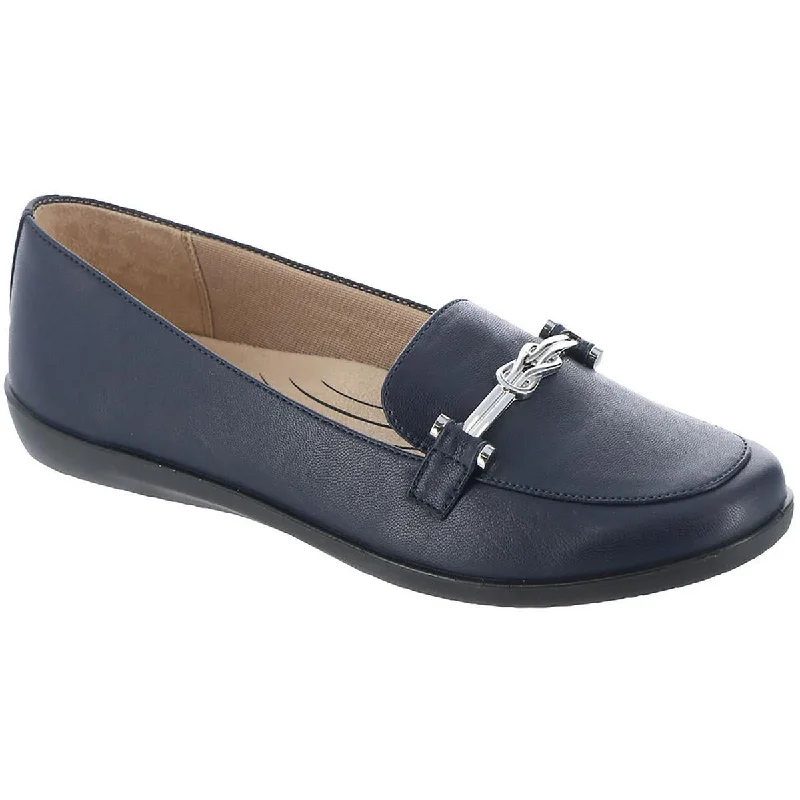 Loafers for spring fun-LifeStride Womens Nominate Faux Leather Embellished Loafers