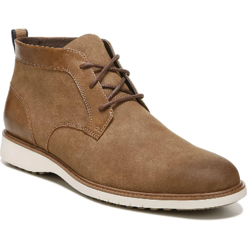 sandals with stylish look-Where to find trendy boots-Dr. Scholl's Shoes Mens Sync Up Lace-Up Ankle Chukka Boots