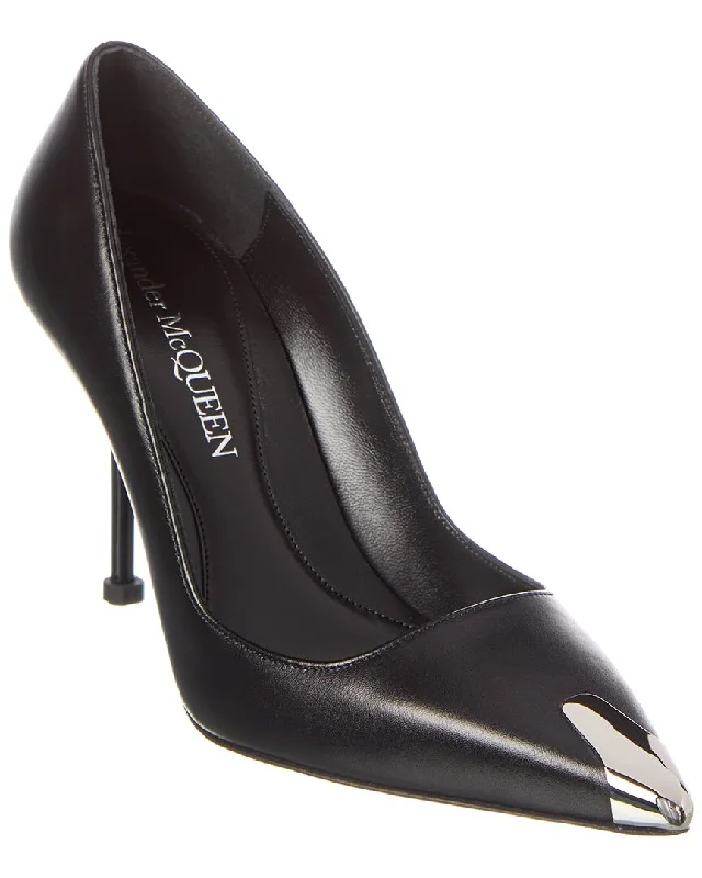 Alexander McQueen Punk Leather Pump