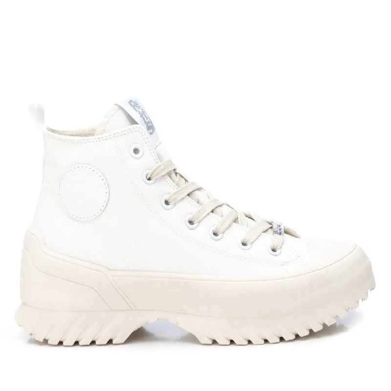 Women's Canvas Platform High-Top Sneakers By XTI_