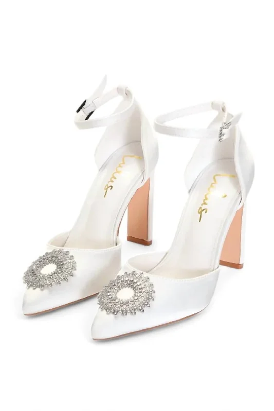 Bradleyy Heels In White