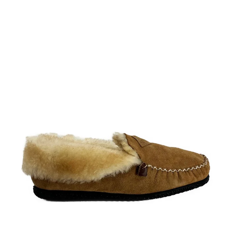 running shoes for city streets-In Stock Women’s Cuddle ESQ Slipper: Chestnut