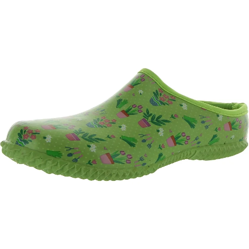 Flats with cozy vibe-Western Chief Womens GARDEN DAYS Round toe Slip on Clogs