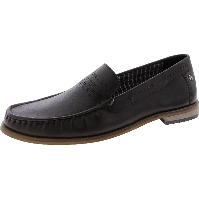 Loafers with cool fashion-Ben Sherman Mens LYNX Faux Leather Round toe Loafers