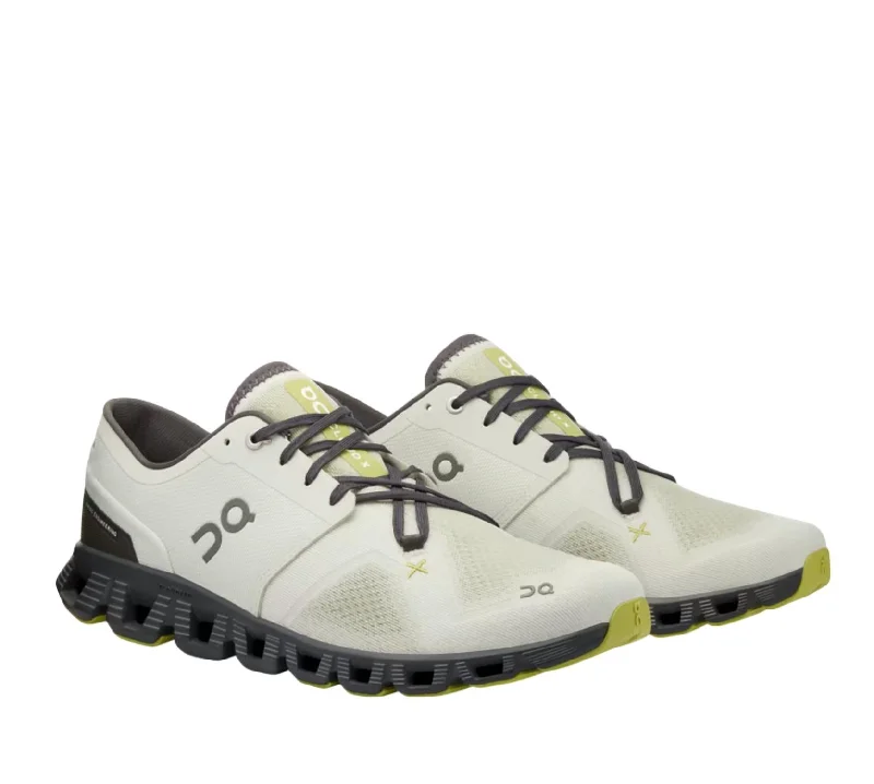 running shoes for city streets-Men's Cloud X 3 Running Shoes In Ice/eclipse