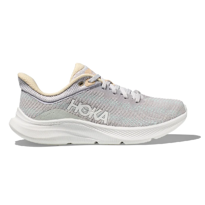 running shoes for marathon prep-Hoka Solimar Nimbus Cloud/Shortbread Running Shoe (Women's)