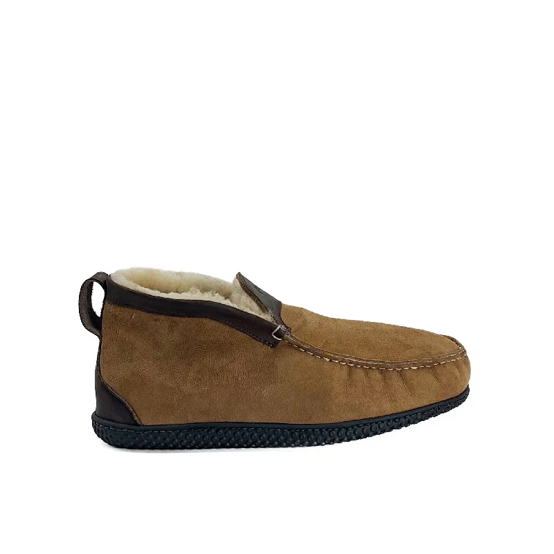 running shoes for teens-In Stock Men’s Quad ESQ Slipper: Chestnut