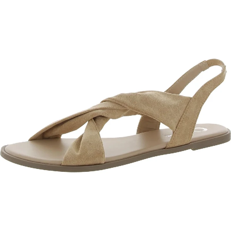 Journee Collection Womens Almond toe Casual Flatform Sandals