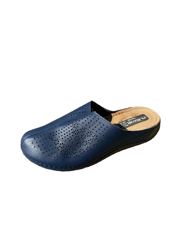 running shoes with thin soles-Women's Slip-On Mule In Navy