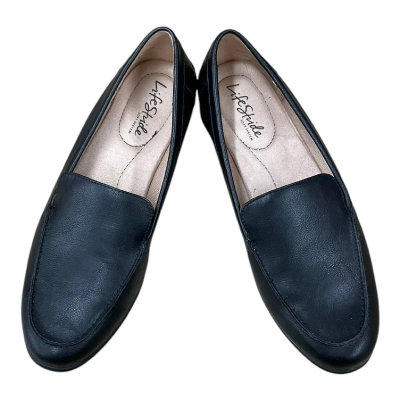 Flats with ample charm-Shoes Flats By Life Stride In Black, Size: 7.5