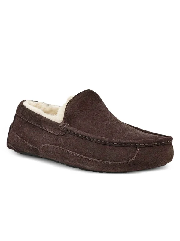 running shoes with advanced tech-Men's Mocassin Slippers,Brown