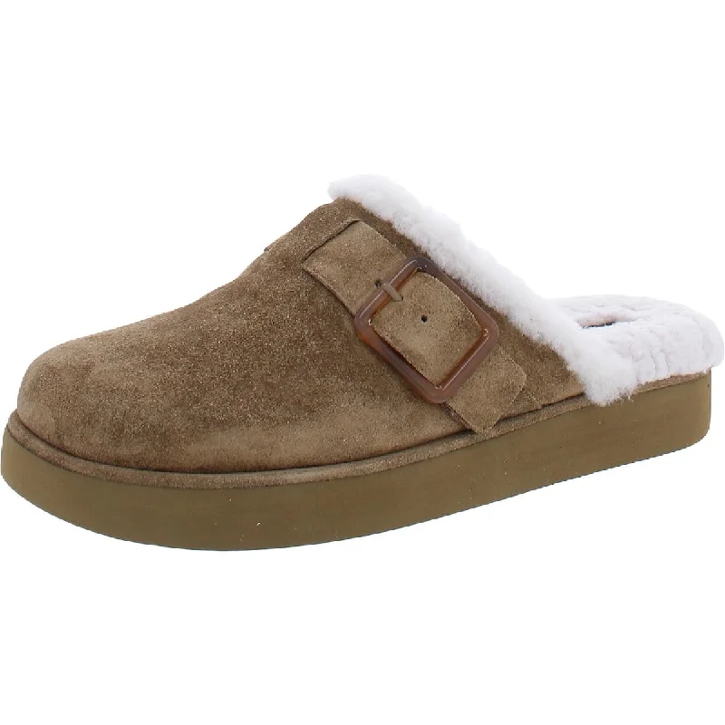 Flats near scenic appeal-Vince Womens Griff 3 Suede Slip On Clogs