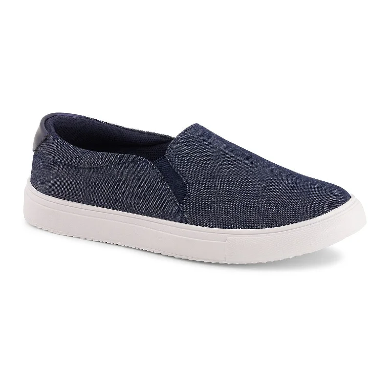 Andrea Casual Slip on Canvas Sneakers