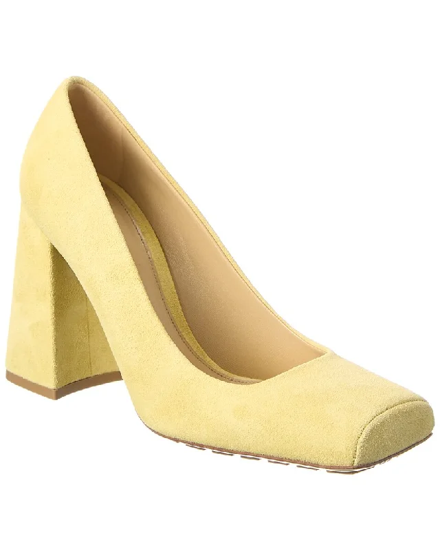 Bottega Veneta Tower Suede Pump